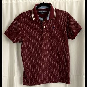 Men’s DOT PRINT POLO SHIRT